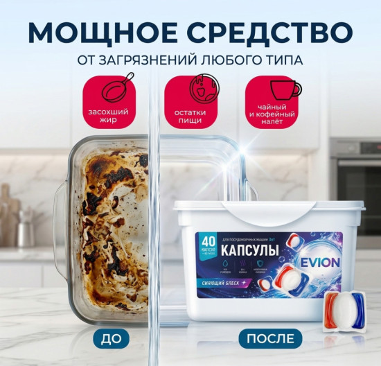 Капсулы для посудомоечной машины