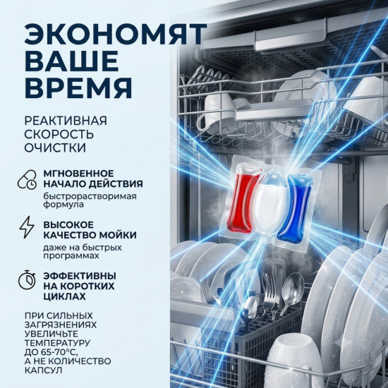 Капсулы для посудомоечной машины