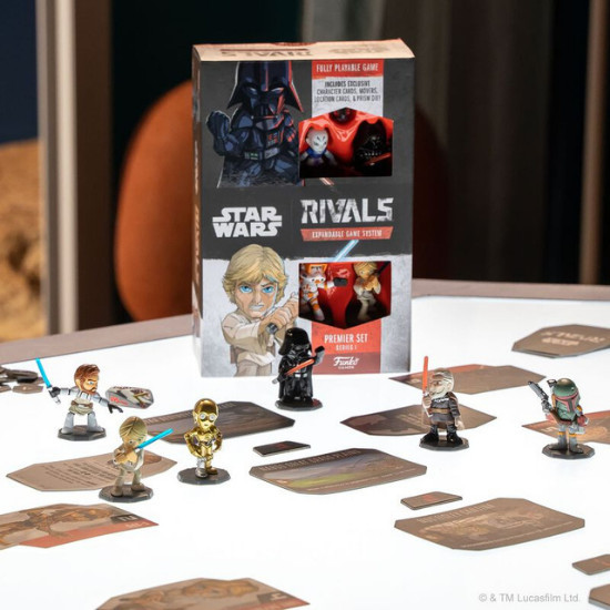 Настольная игра с коллекционными фигурками Star Wars Rivals