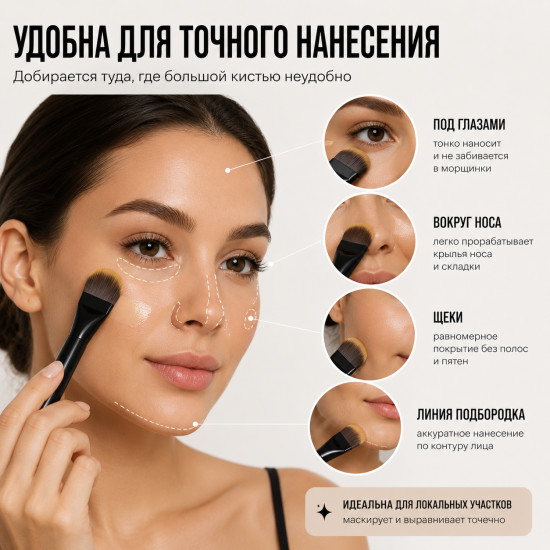 Кисть для тонального крема «Tone»