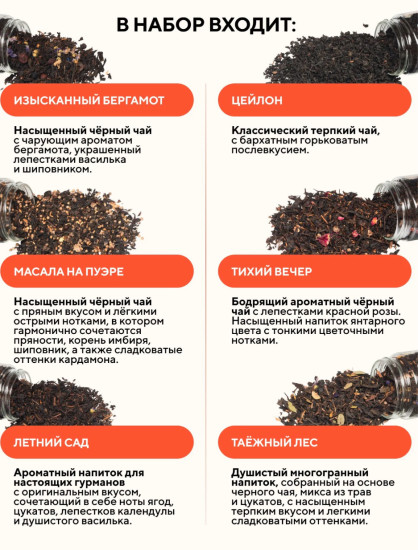 Подарочный набор чая