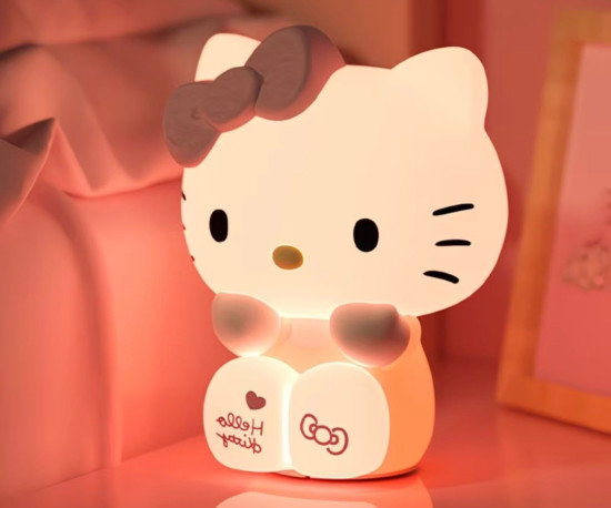 светильник ночник HELLO KITTY 10,8×8