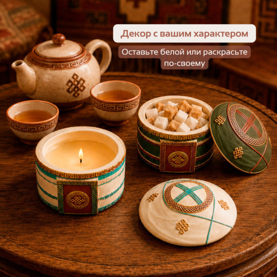 Гипсовое изделие Тувинская юрта