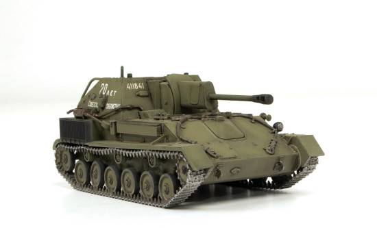 Советская самоходная артиллерийская установка СУ-76М
