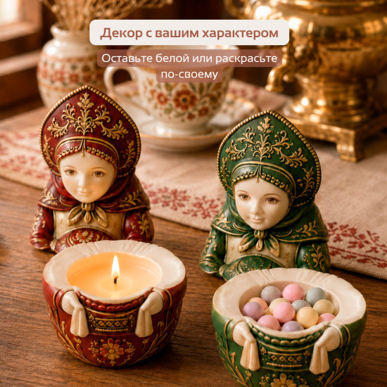 Гипсовое изделие Матрешка
