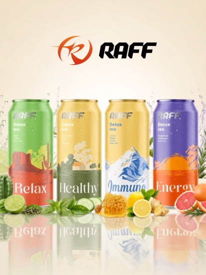 Холодный чай Green Tea Immuno (Лимон-Лайм-Мёд-Имбирь)