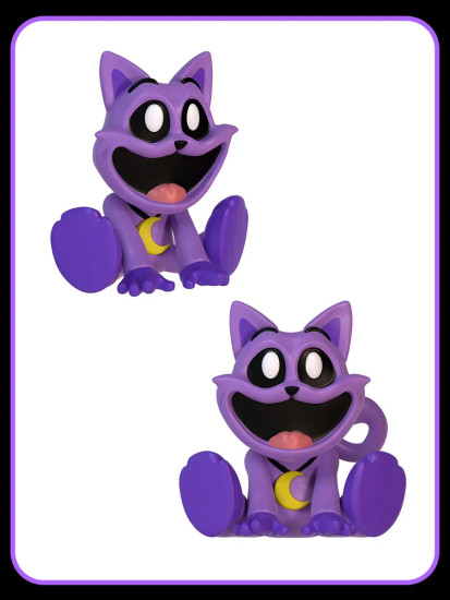 Набор мини-фигурок по мотивам игры Поппи Плейтайм «S3 Critters Catnap»