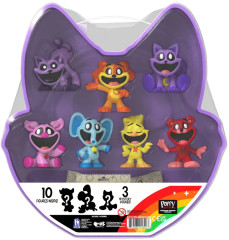Набор мини-фигурок по мотивам игры Поппи Плейтайм «S3 Critters Catnap» - Фото 12