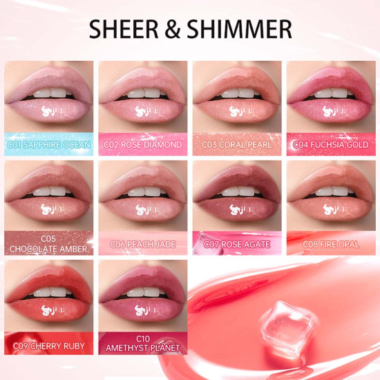 Блеск для губ «Serum Plumping Lip Gloss», тон C03 Coral Pearl