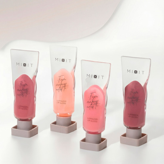 Блеск для губ с глянцевым эффектом «Make Up Luminizer Lip Gloss», тон 1 Star Kiss