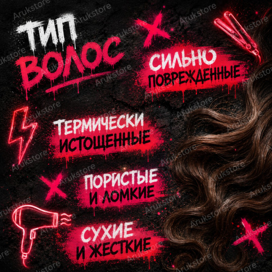 Шампунь Resurrection для сильно поврежденных волос