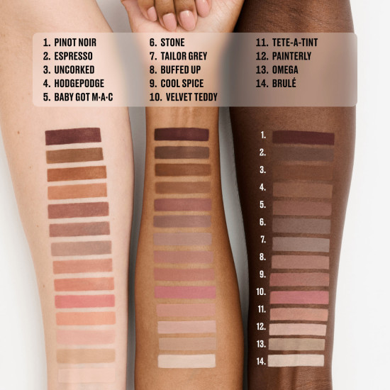 Мультифункциональный жидкий матовый пигмент для глаз и лица «Multisculpt Matte Liquid Eyeshadow», оттенок Uncorked