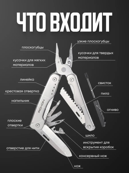 Мультитул Flash Elite S803E