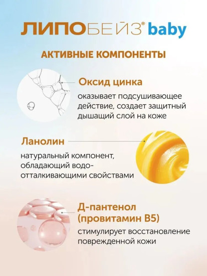 Крем под подгузник с первых дней жизни