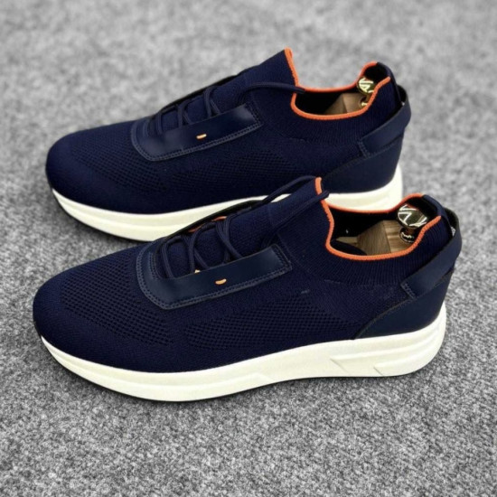 Мужские кроссовки обувь Santoni