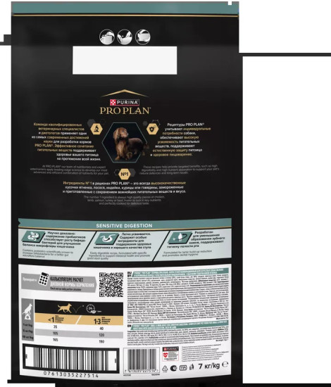 Сухой корм Optidigest для взрослых собак мелких и карликовых пород с чувствительным пищеварением, с ягненком