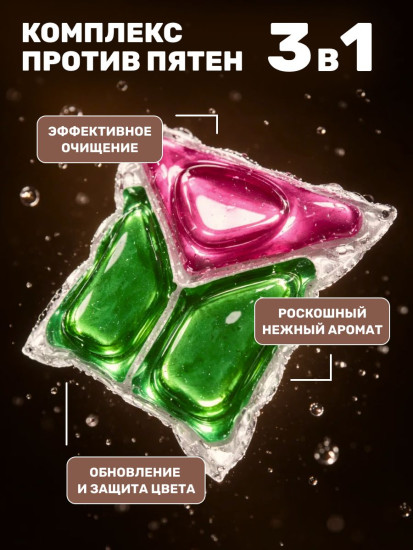 Капсулы для стирки «Арома Магнолия»