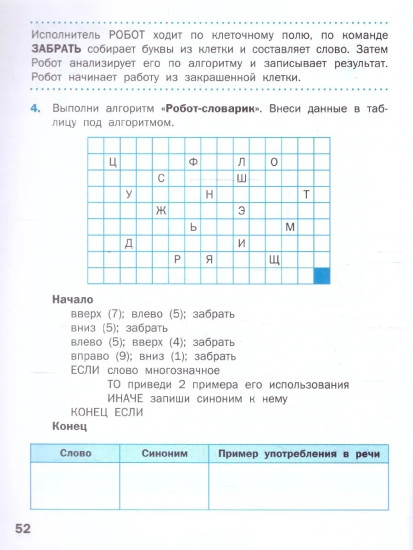 Алгоритмика. 2 класс. Тематический тренажёр