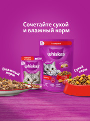 Корм сухой для кошек «Вкусные подушечки с нежным паштетом. Аппетитный обед с лососем» - Фото 7