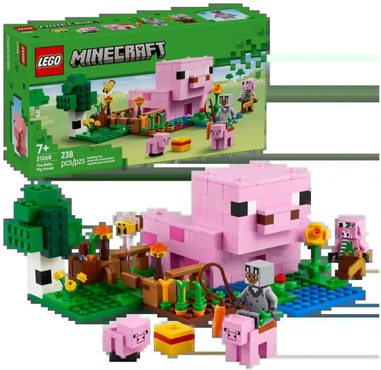 Minecraft Домик поросенка 21268