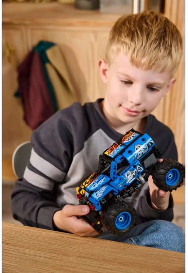 Техник Monster Jam Grave Digger «Лед и пламя» 42219
