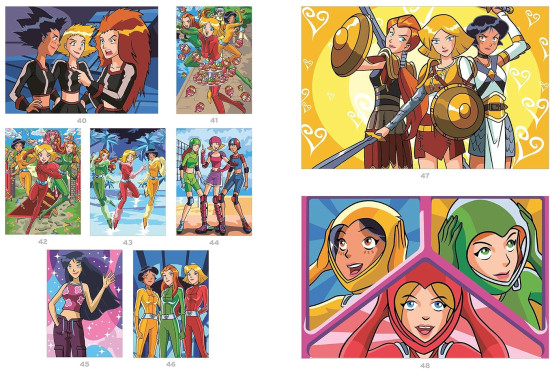 Раскраска по номерам «Totally Spies»