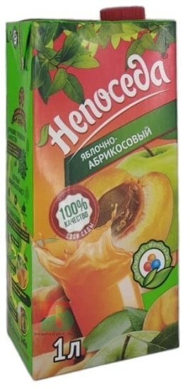 Нектар яблочно-персиковый с мякотью