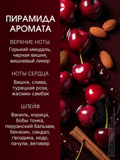 Туалетная вода женская «Cherry»