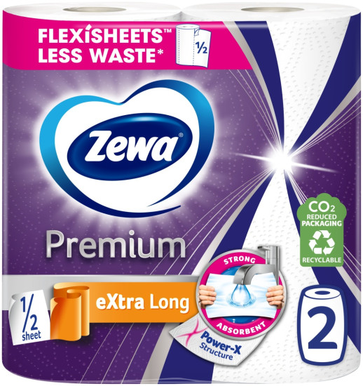 Бумажные полотенца Premium Extra Long Halfsheet