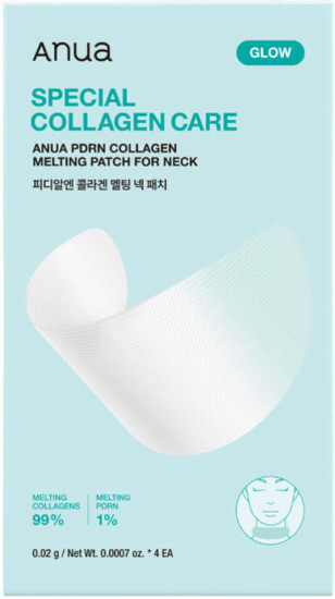 Патчи коллагеновая с пдрн pdrn collagen melting patch for neck