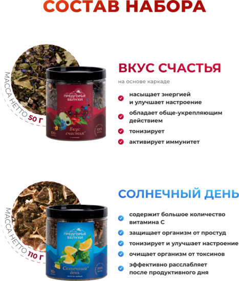 Набор чая «Для хорошего настроения» , 365 г