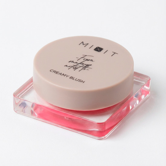 Румяна для лица «Make Up Creamy Blush», оттенок 01 Tea Rose