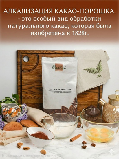 Какао-порошок алкализованный «Ariba Cacao Amaro 22/24»