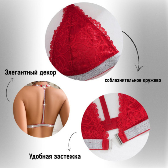 Топ бра кружевной