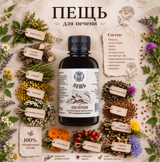 Бальзам для печени «Пещь»