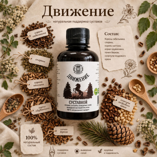 Бальзам «Движение» суставной