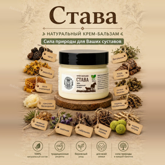 Мазь костно-суставная «Става»