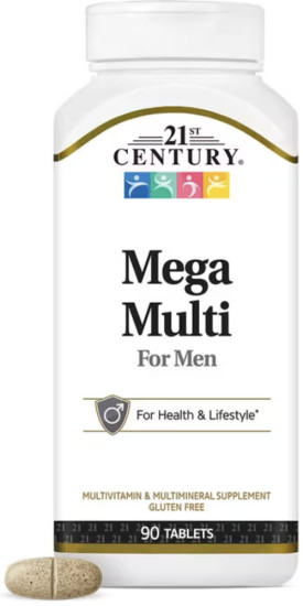 Mega Multi, мультивитамины для мужчин