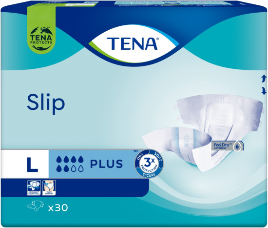 Подгузники для взрослых размер Large «Slip Plus»
