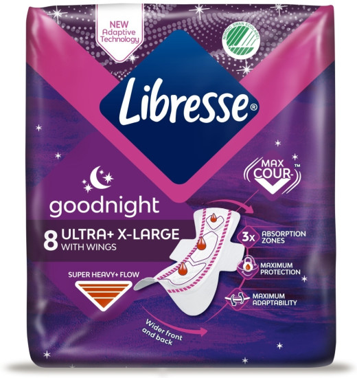 Гигиенические прокладки Ultra Goodnight X-Large широкие ночные