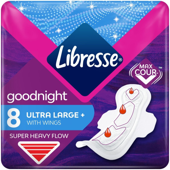 Гигиенические прокладки Ultra Goodnight Large ночные