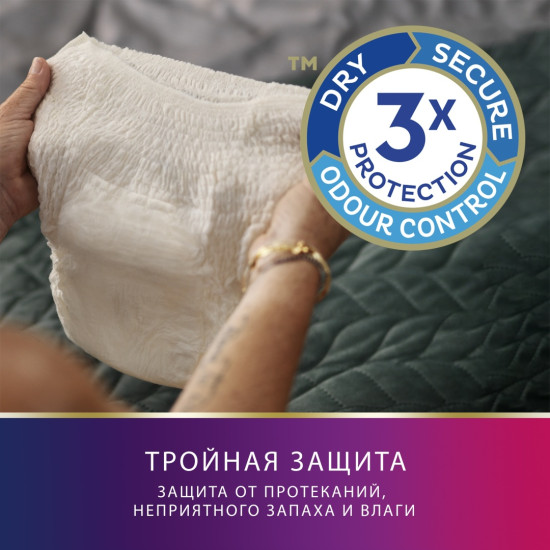 Урологические трусы для женщин размер Large Pants Plus Creme
