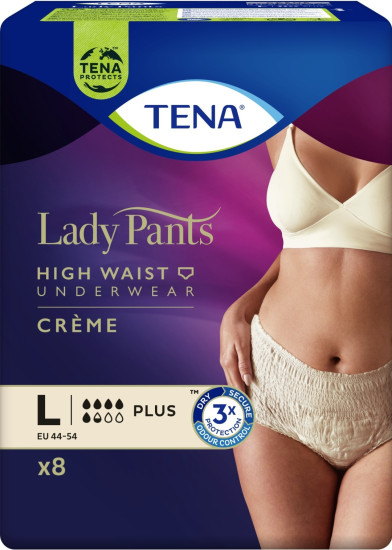 Урологические трусы для женщин размер Large Pants Plus Creme
