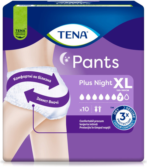 Pants Night Plus урологические трусы для взрослых размер Extra Large