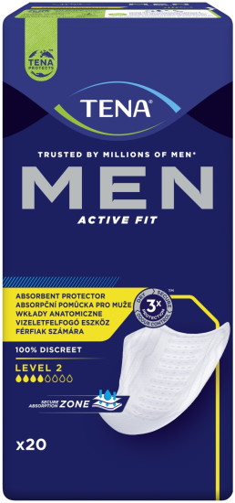 Урологические прокладки для мужчин Men Active Fit Level 2