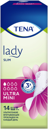 Lady Slim Ultra Mini прокладки урологические