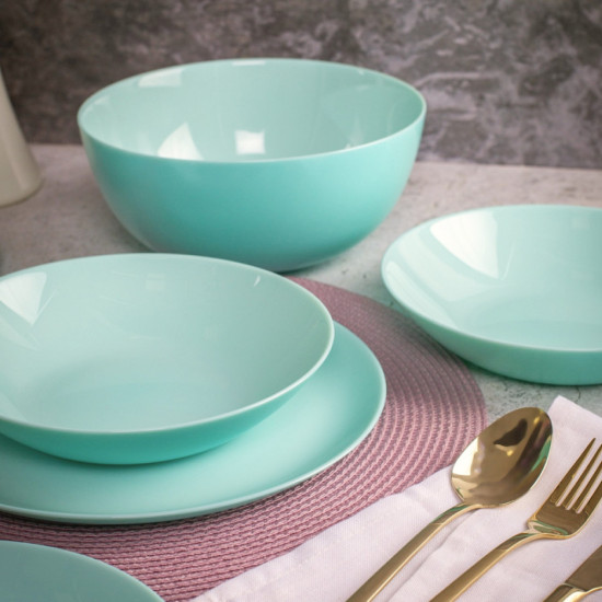 Набор столовой посуды Diwali Light Turquoise