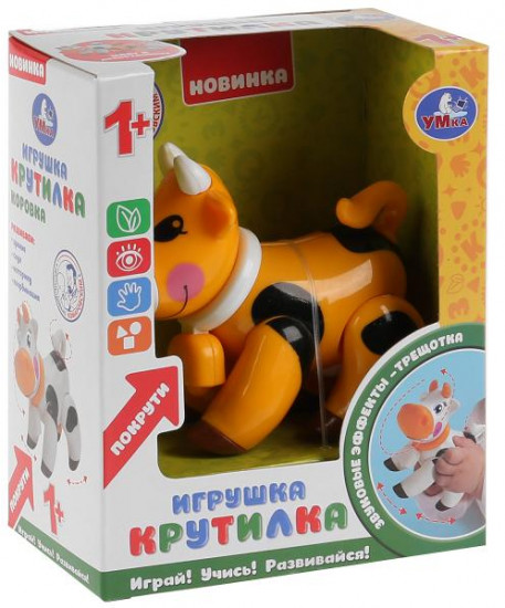 Игрушка-крутилка развивающая «Корова»