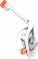 Полнолицевая маска для снорклинга со складной трубкой - Фото 2