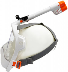 Полнолицевая маска для снорклинга со складной трубкой - Фото 6